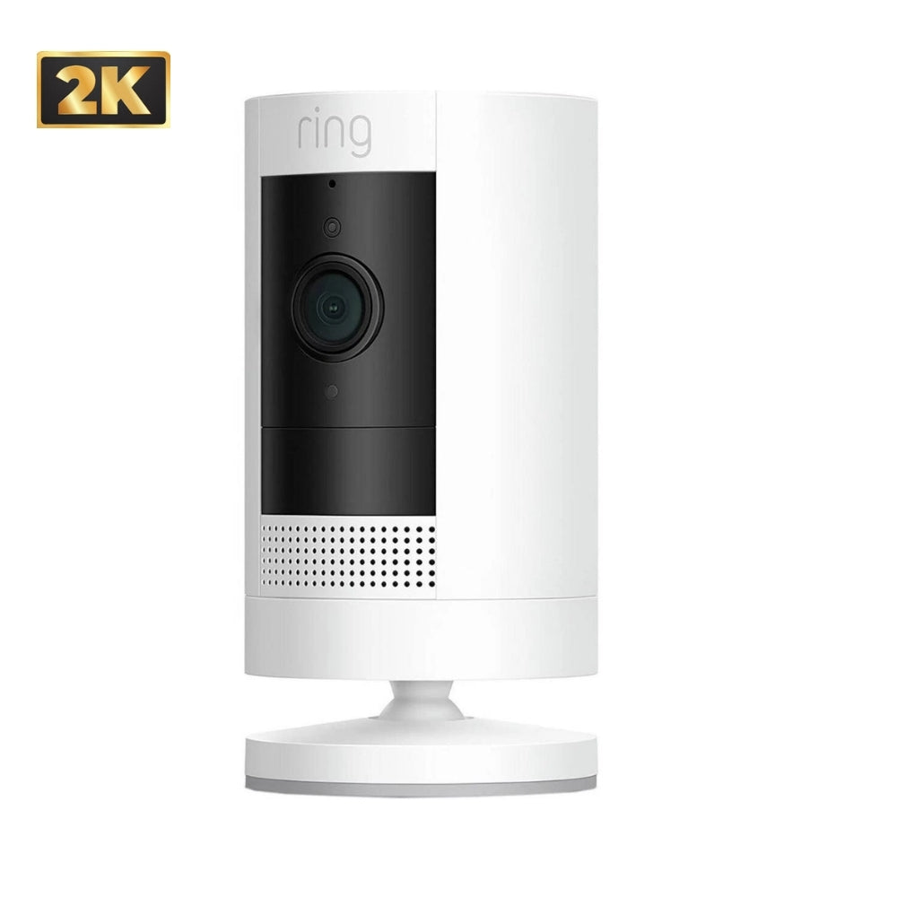 New Ring Outdoor Camera Plus (Battery) | 2K White