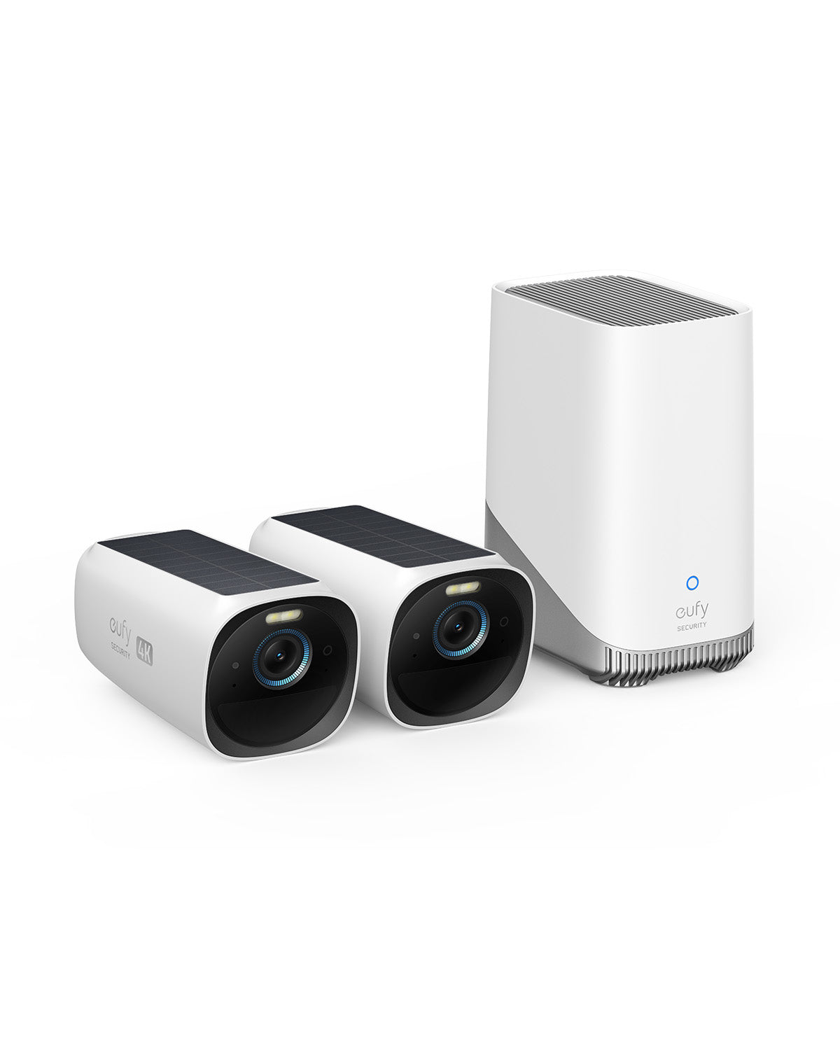 EufyCam S330 Kit - 2x S330 Cameras & Homebase 3