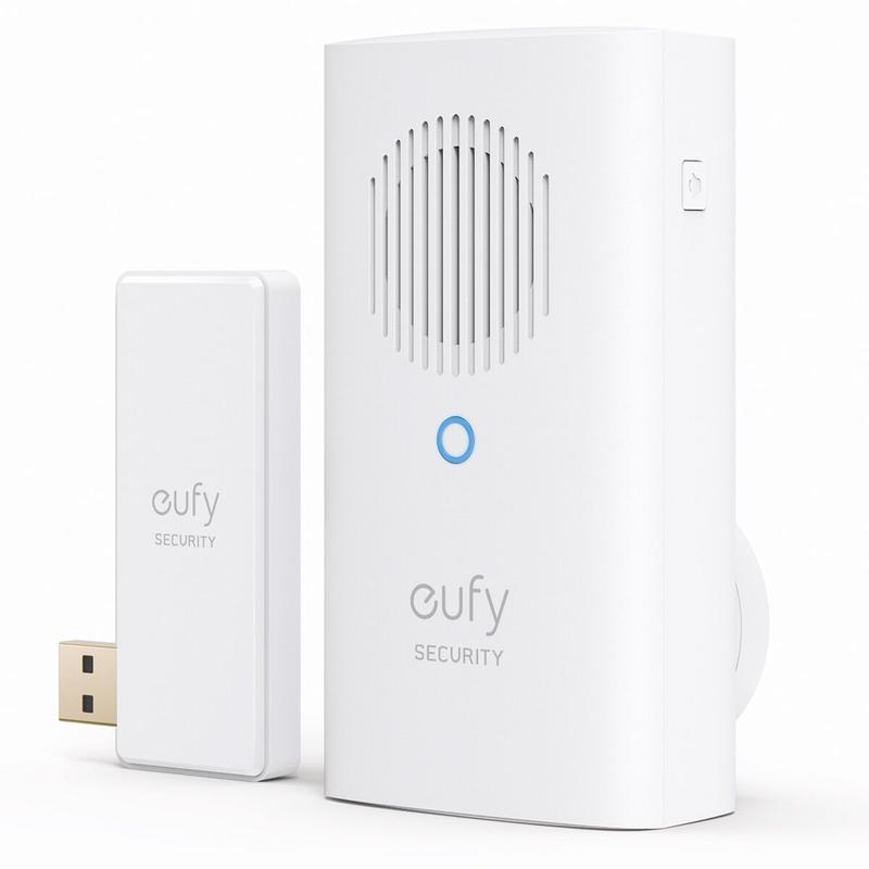 Eufy Video Doorbell 2K (Battery-Powered) with HomeBase 2 & Add on Doorbell Chime *Bundle*