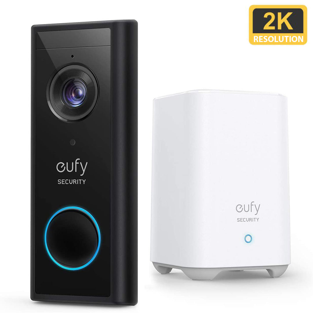 Eufy Video Doorbell 2K (Battery-Powered) with HomeBase 2