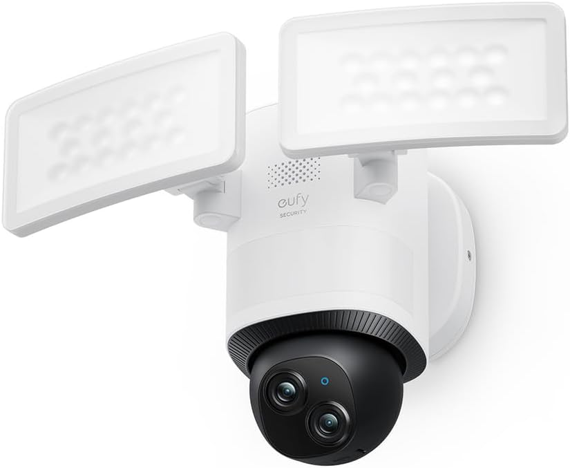 Eufy E340 Edge 2 Floodlight Camera 360° Dual Cameras