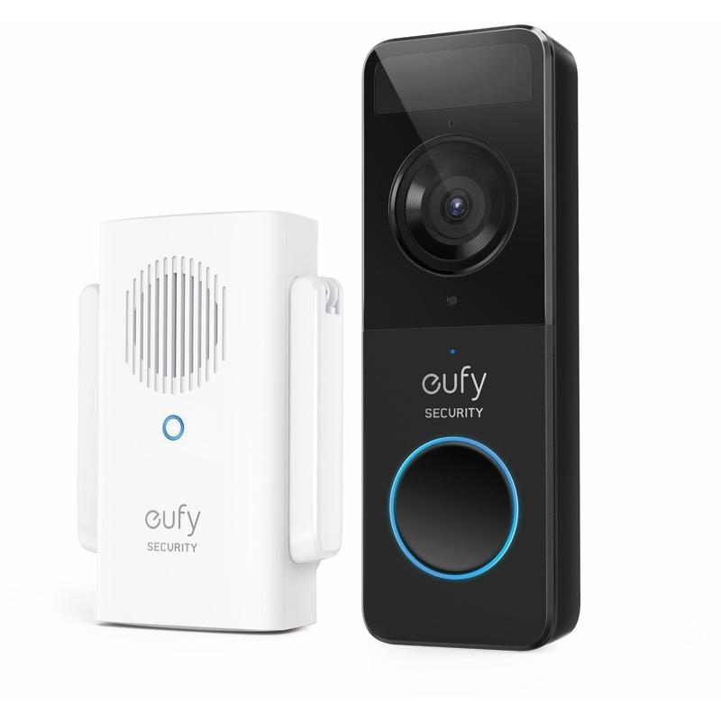 Eufy Battery Doorbell Slim 1080p Black
