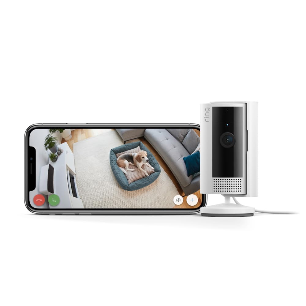 Ring All New Indoor Camera (2nd Gen) - White