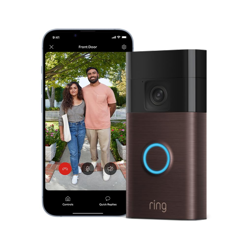 Ring All New Battery Video Doorbell (Gen 3) - Venetian Bronze
