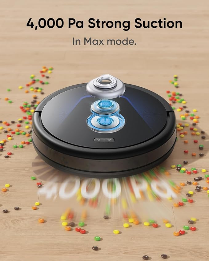Eufy G50 Hybrid T2212V11 Robotic Vacuum Cleaner - Black