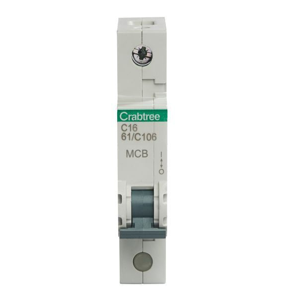 Crabtree 20A SP Type C 6kA MCB
