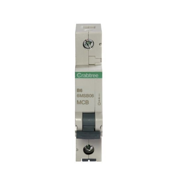Crabtree 6A SP Type B 6kA MCB