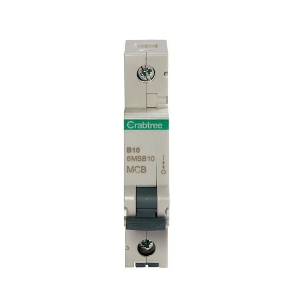 Crabtree 10A SP Type B 6kA MCB