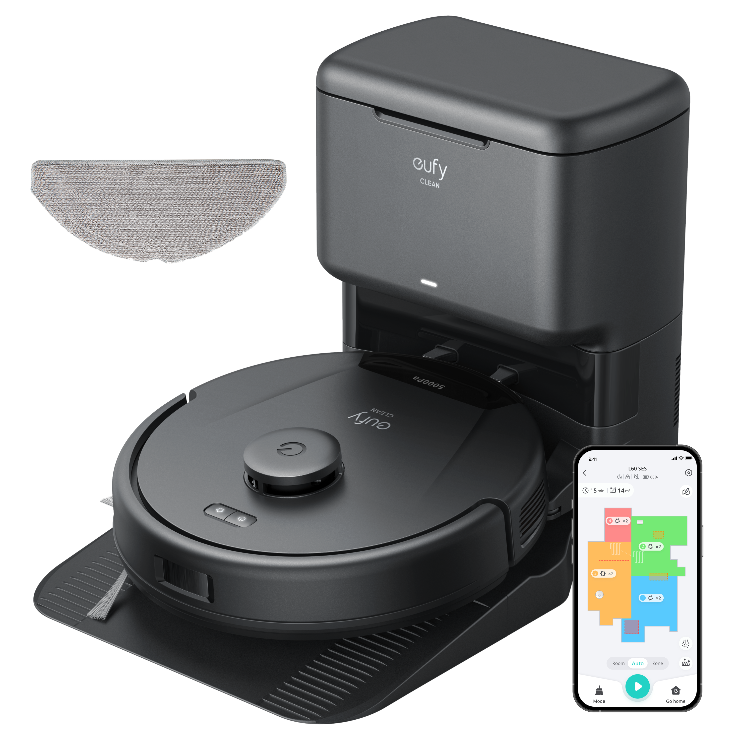Eufy Clean RoboVac L60 Hybrid with Self Empty Station