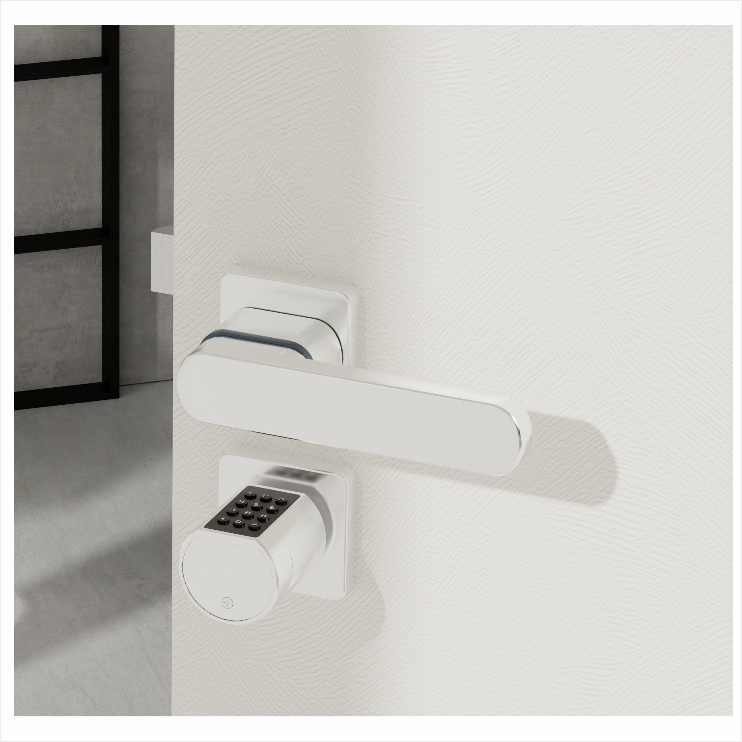 Ener J Smart Lock Cylinder for Doors 35-70mm