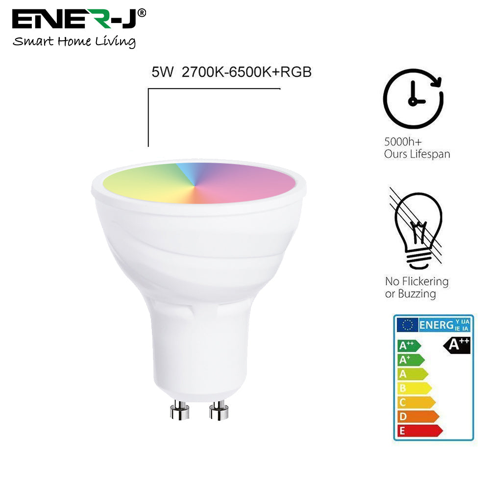 Ener J Smart WiFi 5W GU10 LED Spotlight