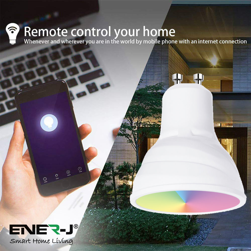 Ener J Smart WiFi 5W GU10 LED Spotlight