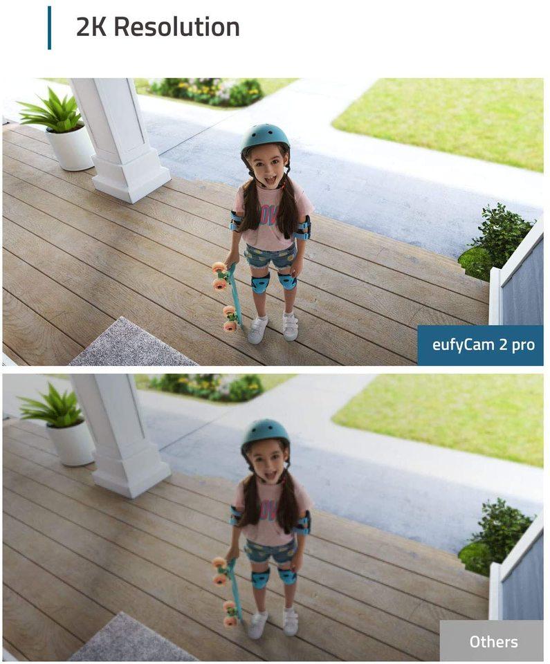 Eufy EufyCam 2 Pro - 2 Cam Kit with HomeBase 2 & Indoor Cam 2K Pan and Tilt *Bundle*