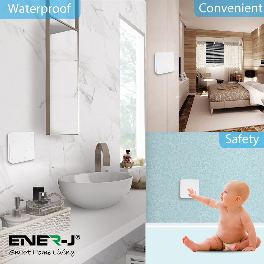 Ener-J 1 Gang Wireless Kinetic Switch (WS1050X)