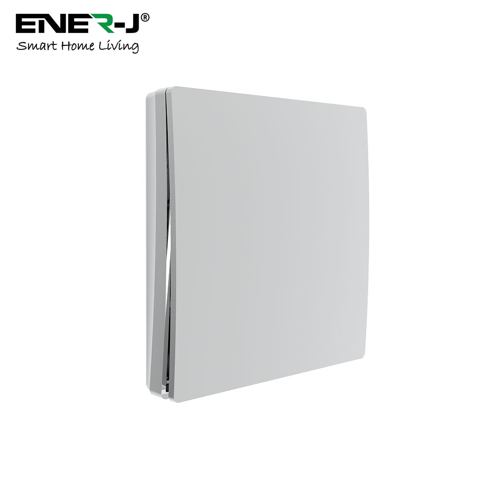 Ener-J 1 Gang Wireless Kinetic Switch ECO RANGE - Silver (WS1050XS)