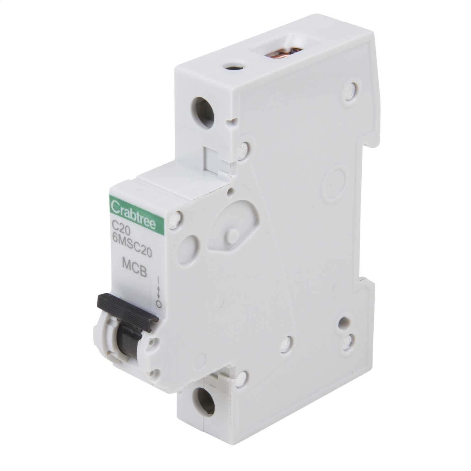 Crabtree 20A SP Type C 6kA MCB
