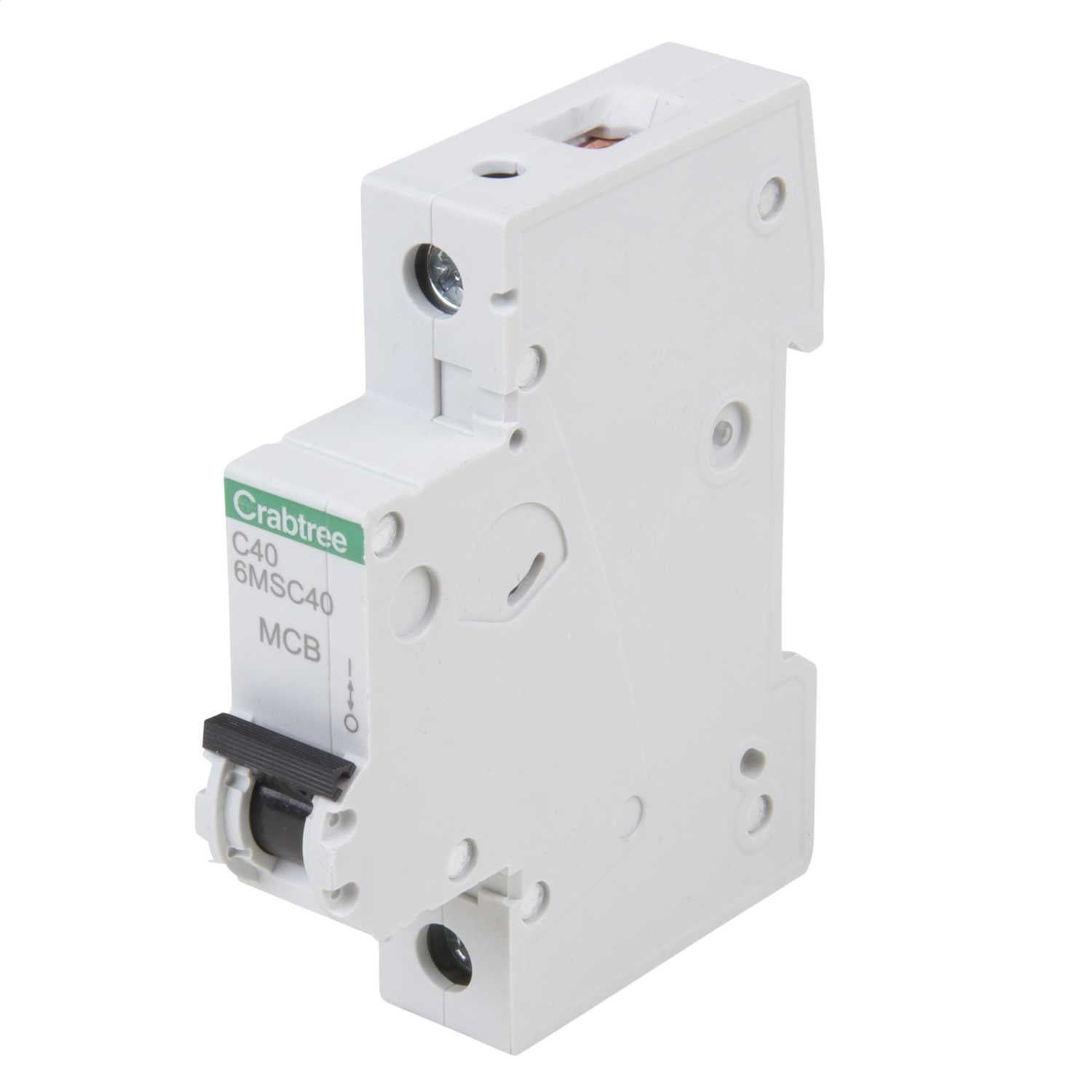 Crabtree 40A SP Type C 6kA MCB