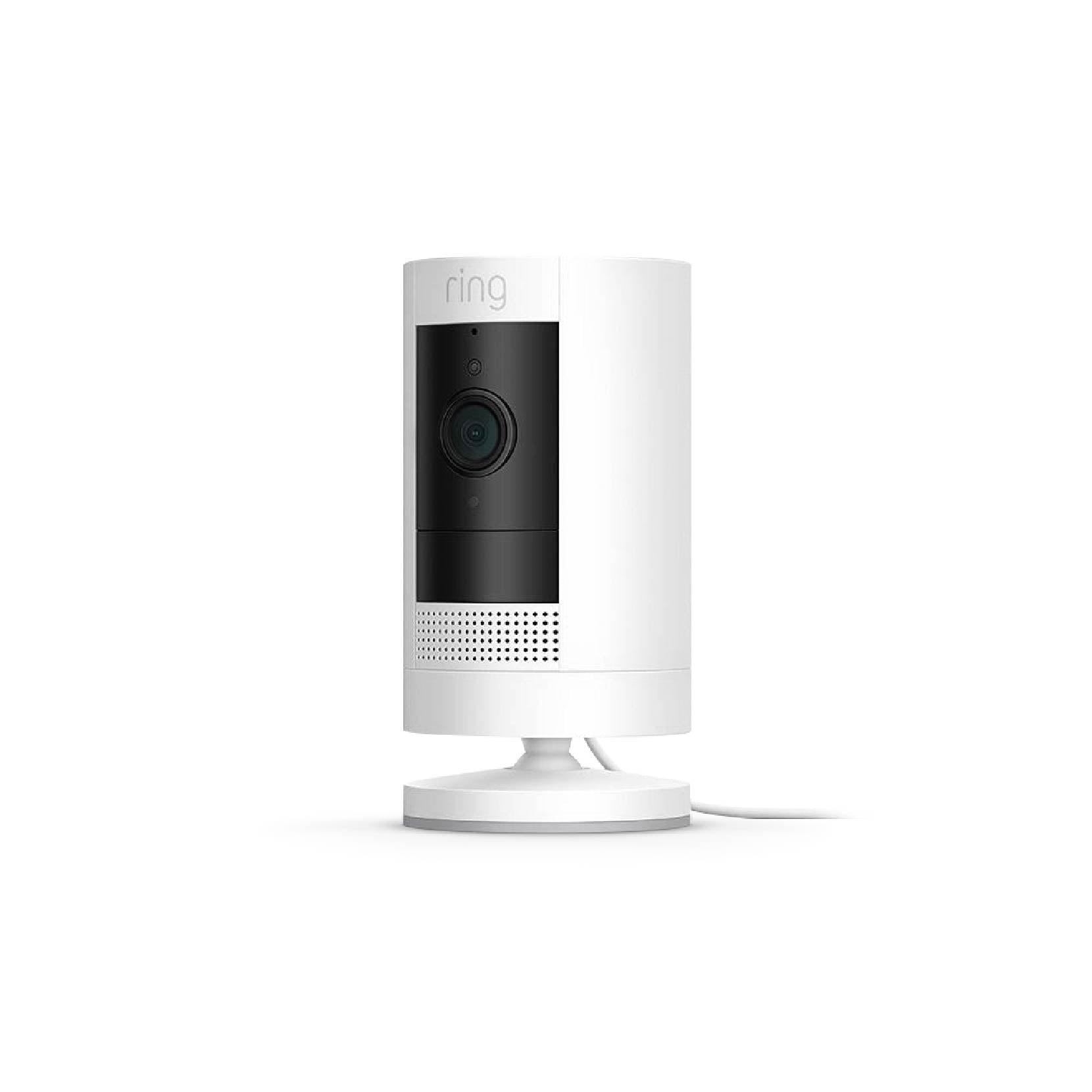 Ring Stick Up Cam Plug In White